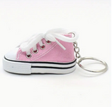 FUN & SPORTY MINITURE HIGH TOP CONVERSE LIKE MINI SNEAKER KEYCHAINS