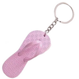 CUTE & ADORABLE MINITURE SLIPPER FLIP FLOP KEYCHAIN