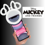Disney Minnie Mouse Clip On Selfie Ring Light for Phone- Rechargeable LED Ring Light