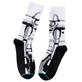 Officially Licensed STAR WARS Crew Length Unisex Pair of Socks - 9 Styles to choose from!