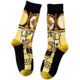 Officially Licensed STAR WARS Crew Length Unisex Pair of Socks - 9 Styles to choose from!