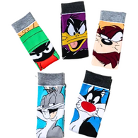 Officially Licensed LOONEY TUNES Crew Lenght Unisex Pair of Socks - 5 Styles to choose from!