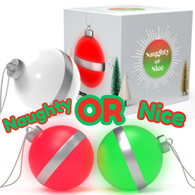Wi-Fi App Controlled "Naughty or Nice" Ornaments Turns Green When Good & Red When Bad!