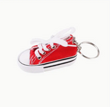 FUN & SPORTY MINITURE HIGH TOP CONVERSE LIKE MINI SNEAKER KEYCHAINS