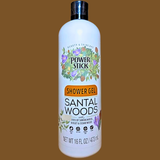 Power Stick SANTAL WOODS Shower Gel