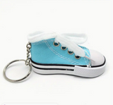 FUN & SPORTY MINITURE HIGH TOP CONVERSE LIKE MINI SNEAKER KEYCHAINS