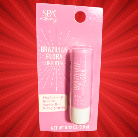 Brazilian Flora - Floral and Tropical Scented Lip Butter - VIRAL ITEM!