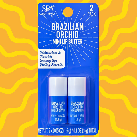 Brazilian Orchid - Scented Set of 2 Mini Lip Butters - VIRAL ITEM!