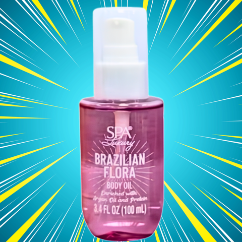 Brazilian Flora - Dragon fruit & Lychee Scented Body Oil Spray - VIRAL ITEM!
