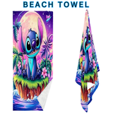 STITCH TAKEOVER! BEACH TOWEL HAWAIIAN DESIGN 60in x 40in THIN ( Item ST13 )