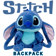 STITCH TAKEOVER! DARK BLUE PLUSH BACKPACK ( Item ST01 )