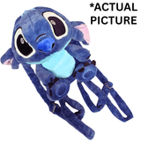 STITCH TAKEOVER! DARK BLUE PLUSH BACKPACK ( Item ST01 )