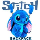 STITCH TAKEOVER! LIGHT BLUE PLUSH BACKPACK ( Item ST02 )