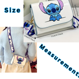 STITCH TAKEOVER! BLUE & WHITE HIGH GLOSS SMALL CROSSBODY BAG ( Item ST12 )