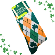 Argyle and Shamrocks St. Patrick's Day Themed Socks from our YouTube Show