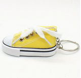 FUN & SPORTY MINITURE HIGH TOP CONVERSE LIKE MINI SNEAKER KEYCHAINS