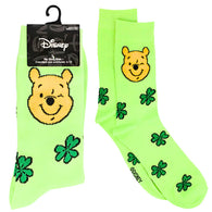 Winnie The Pooh  Disney St. Patrick's Day Themed Socks for our YouTube Show.