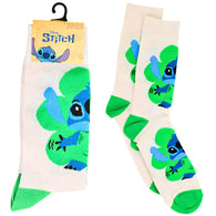 STITCH  "SHAMROCK" Disney St. Patrick's Day Themed Socks for our YouTube Show