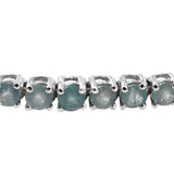 Platinum over Sterling Silver GRANDIDIERITE Adjustable Bolo Line Bracelet