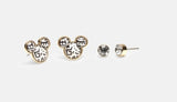 Disney COACH Collection - Mickey Mouse "X Keith Haring" Stud Earrings Set